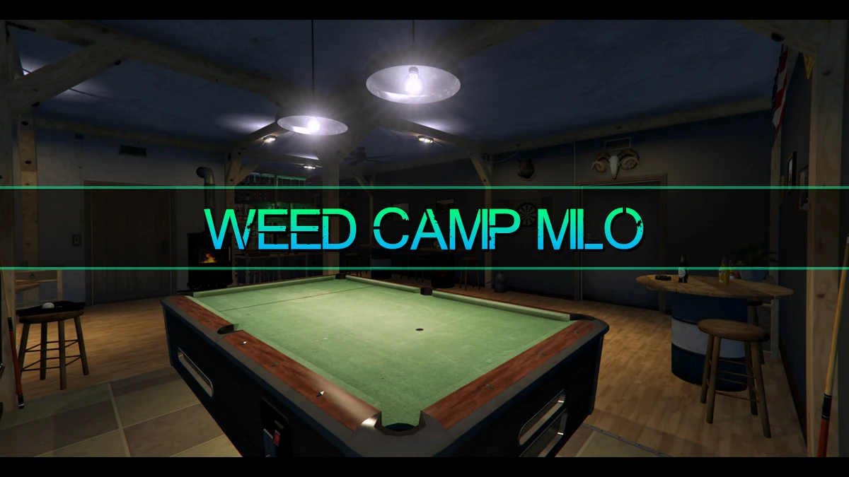 Weed Camp – Fully Open-Source FiveM MLO